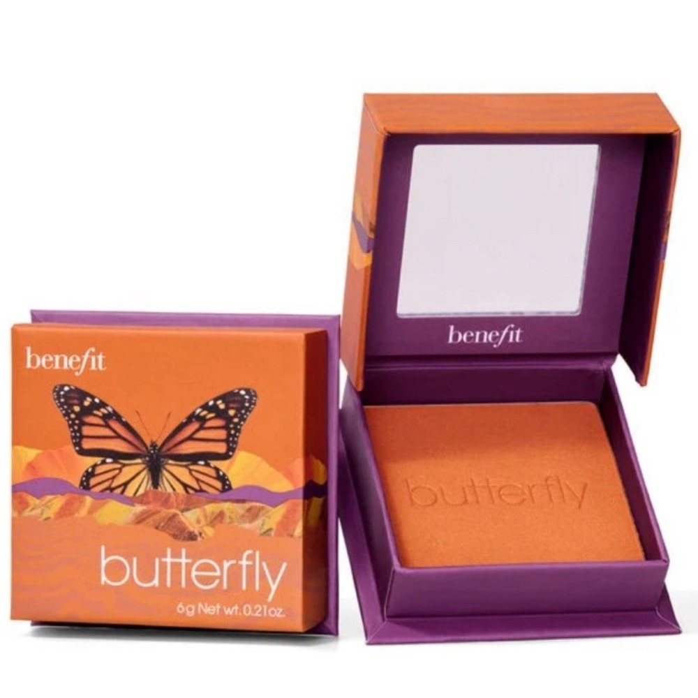 Benefit Cosmetics Butterfly Golden Orange Blush